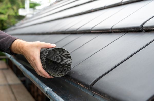 Gutter Mesh Installation in Medina